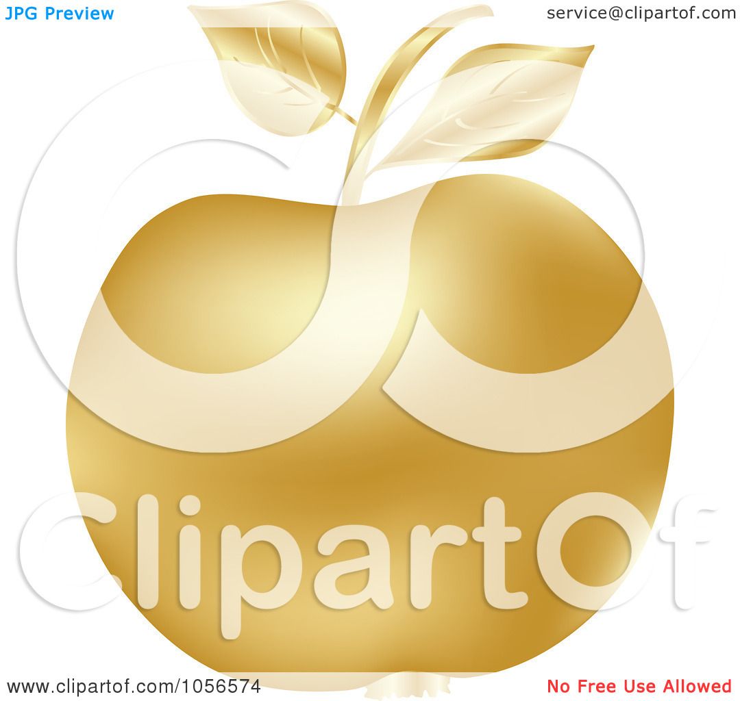 clip art golden apple - photo #39
