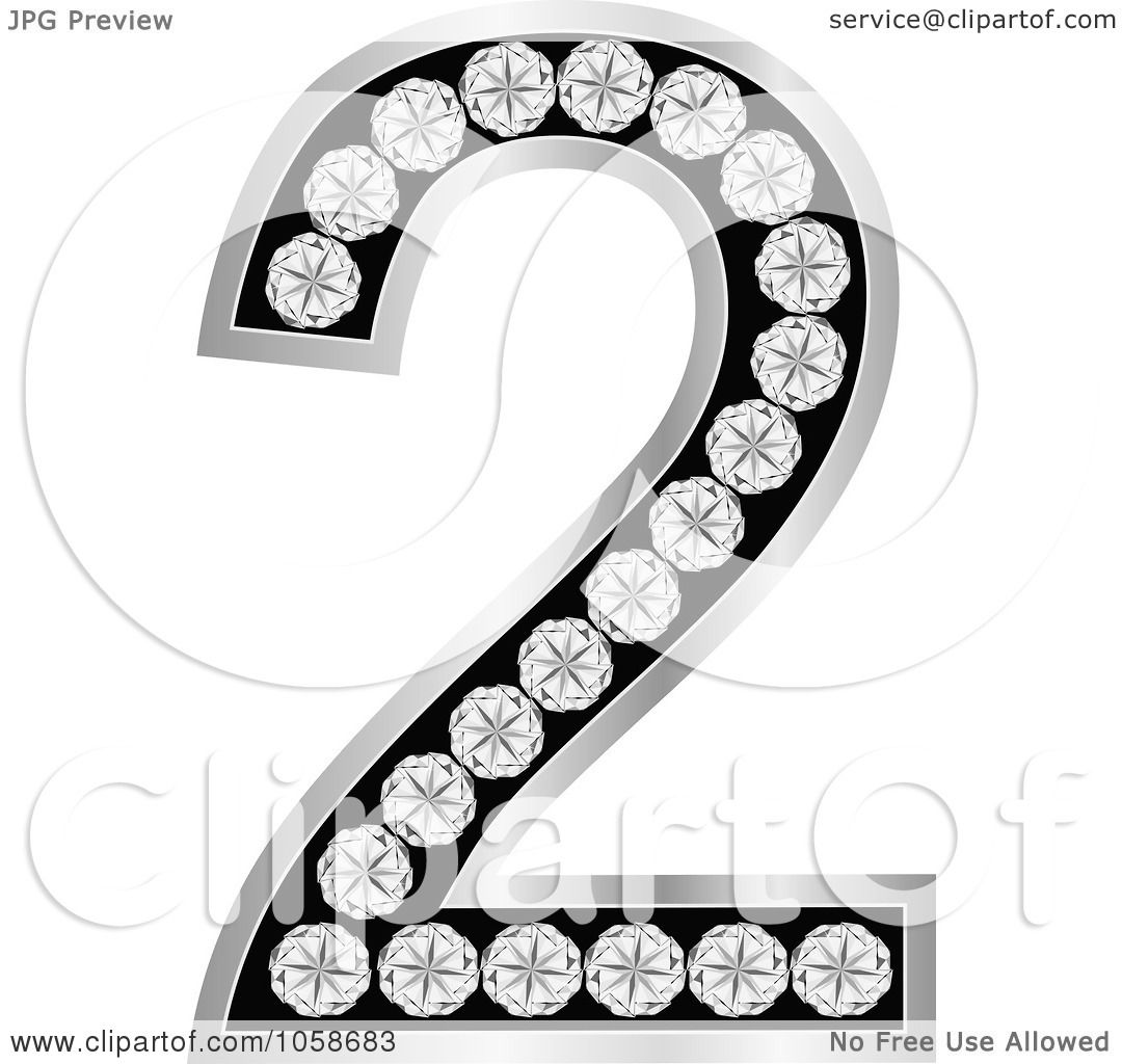 diamond numbers clipart - photo #6