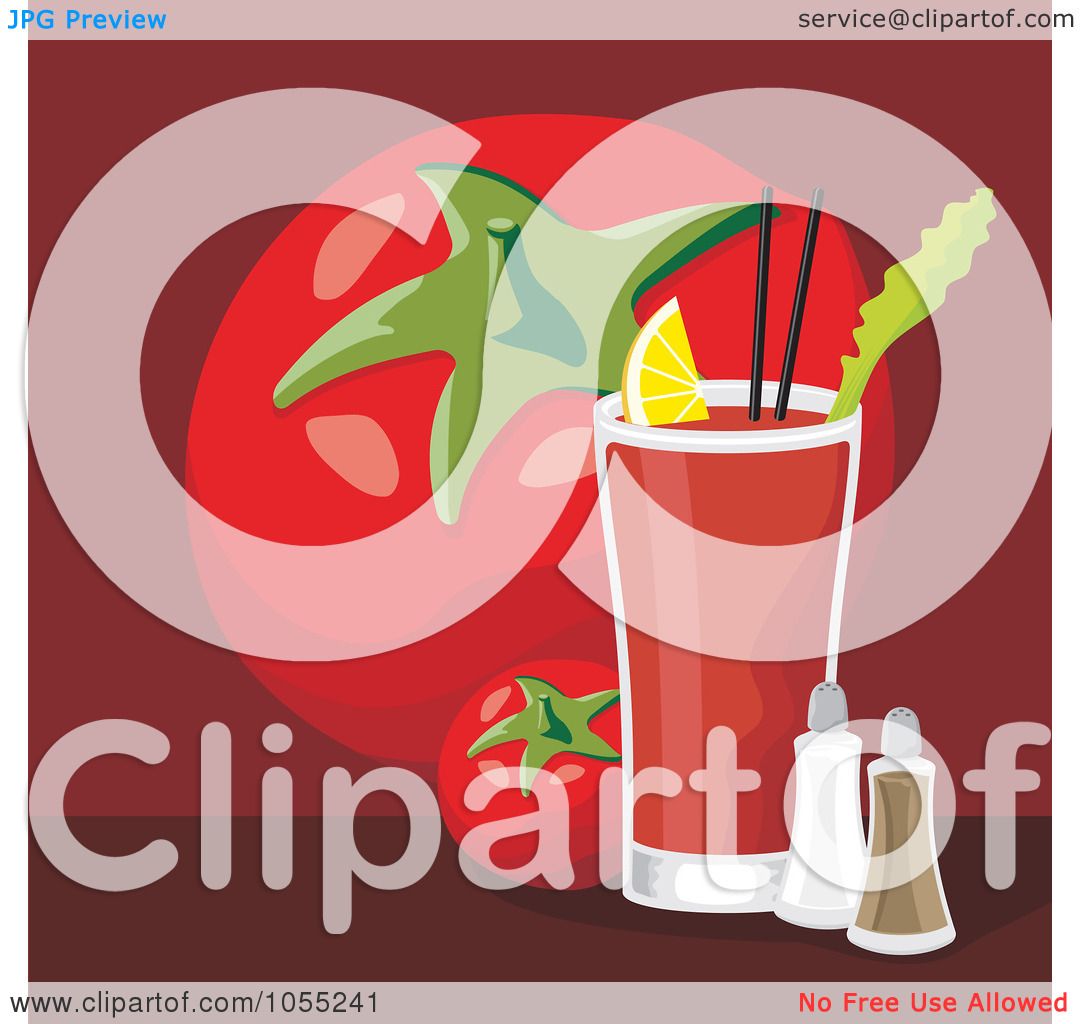 bloody mary drink clipart - photo #49