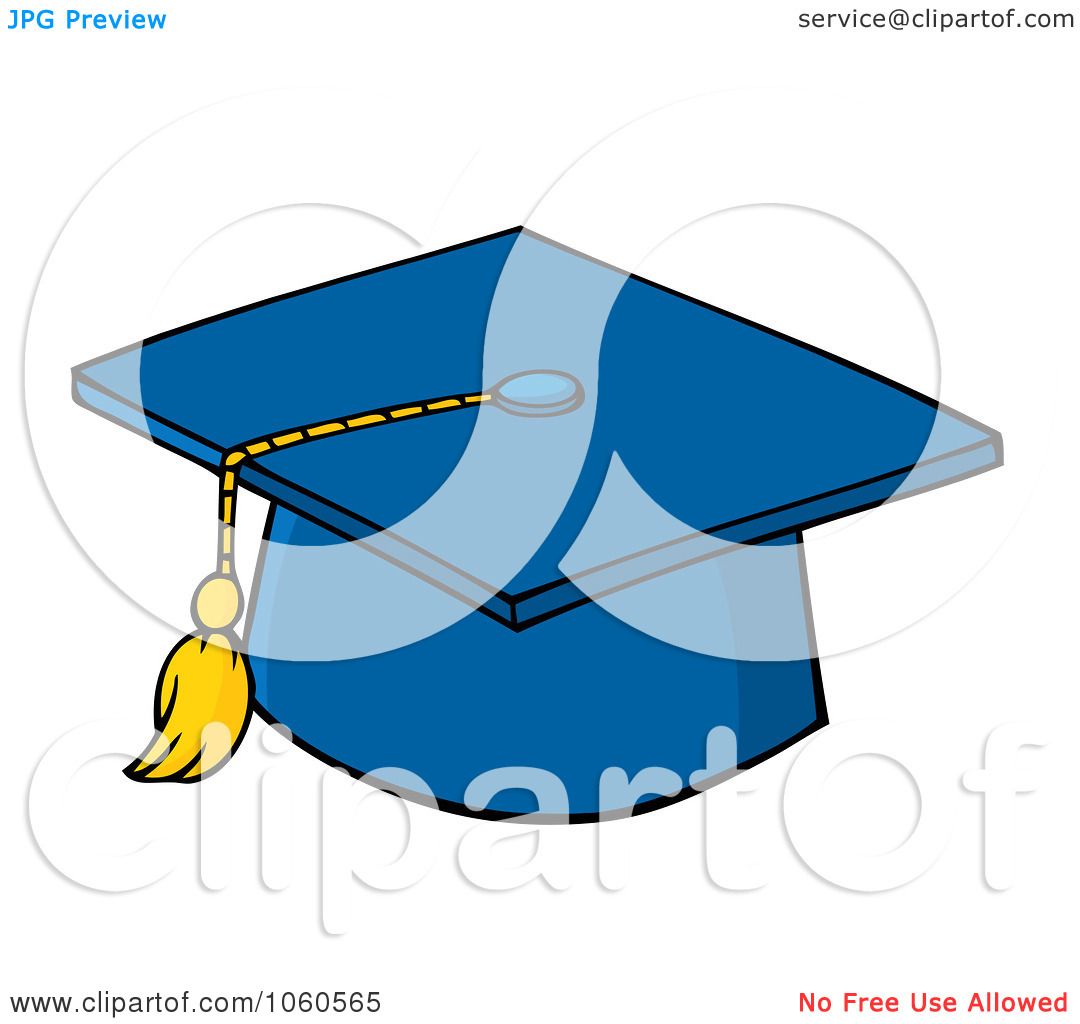 blue graduation cap clip art free - photo #44