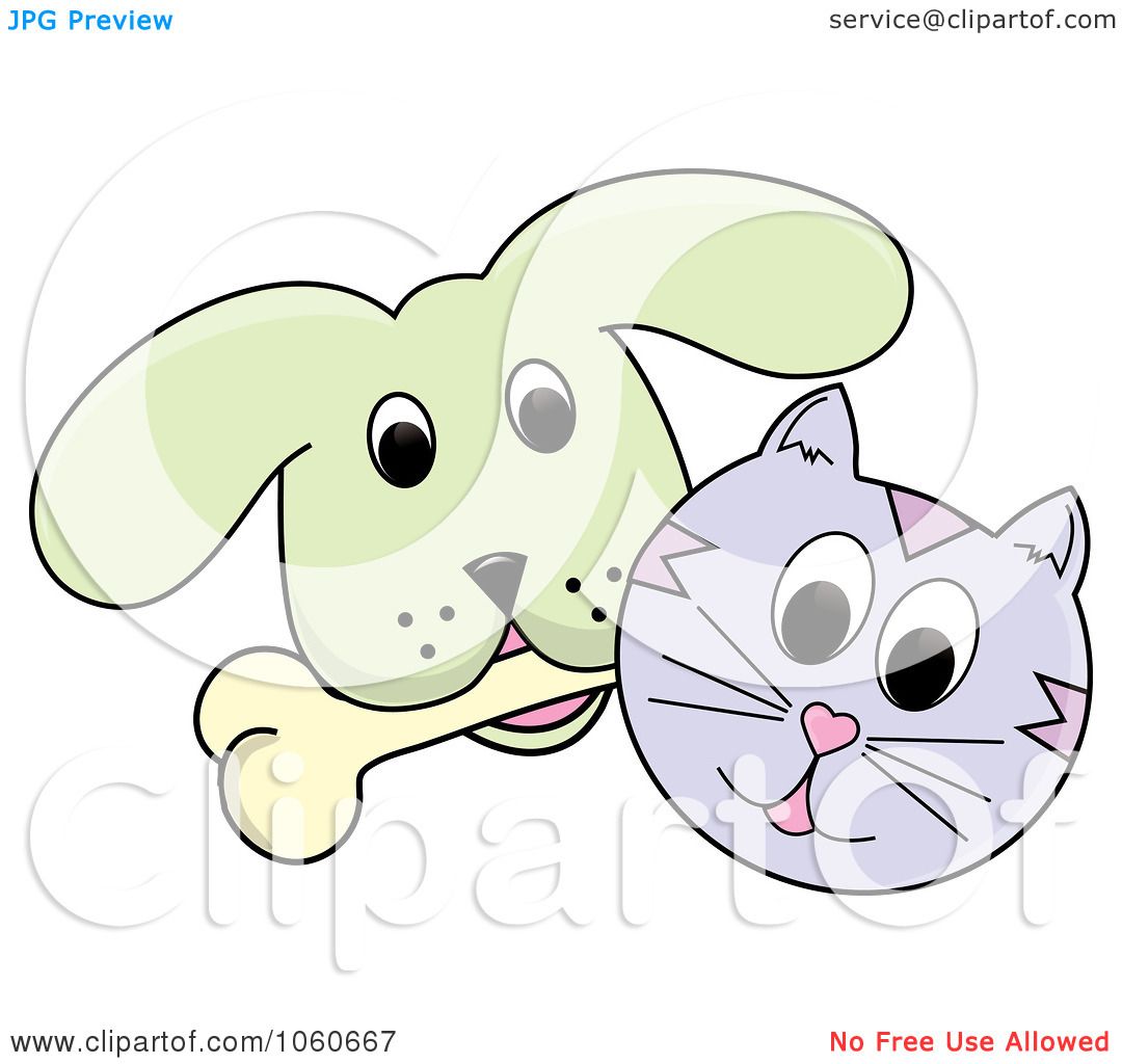 free clipart of dog and cat together - photo #27