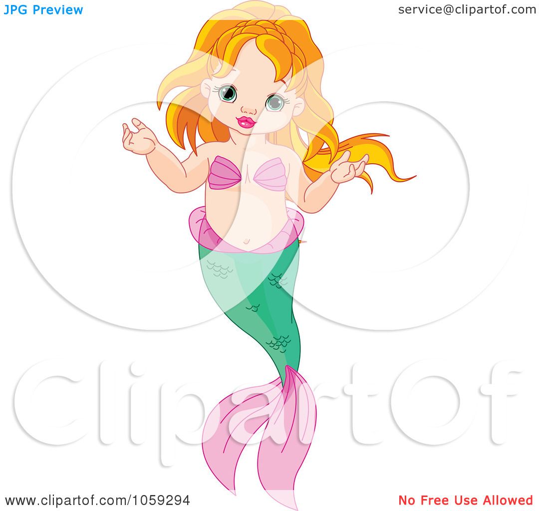 baby mermaid clipart - photo #33