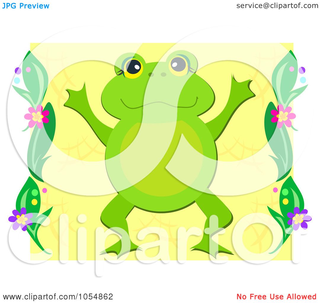 yellow frog clipart - photo #42