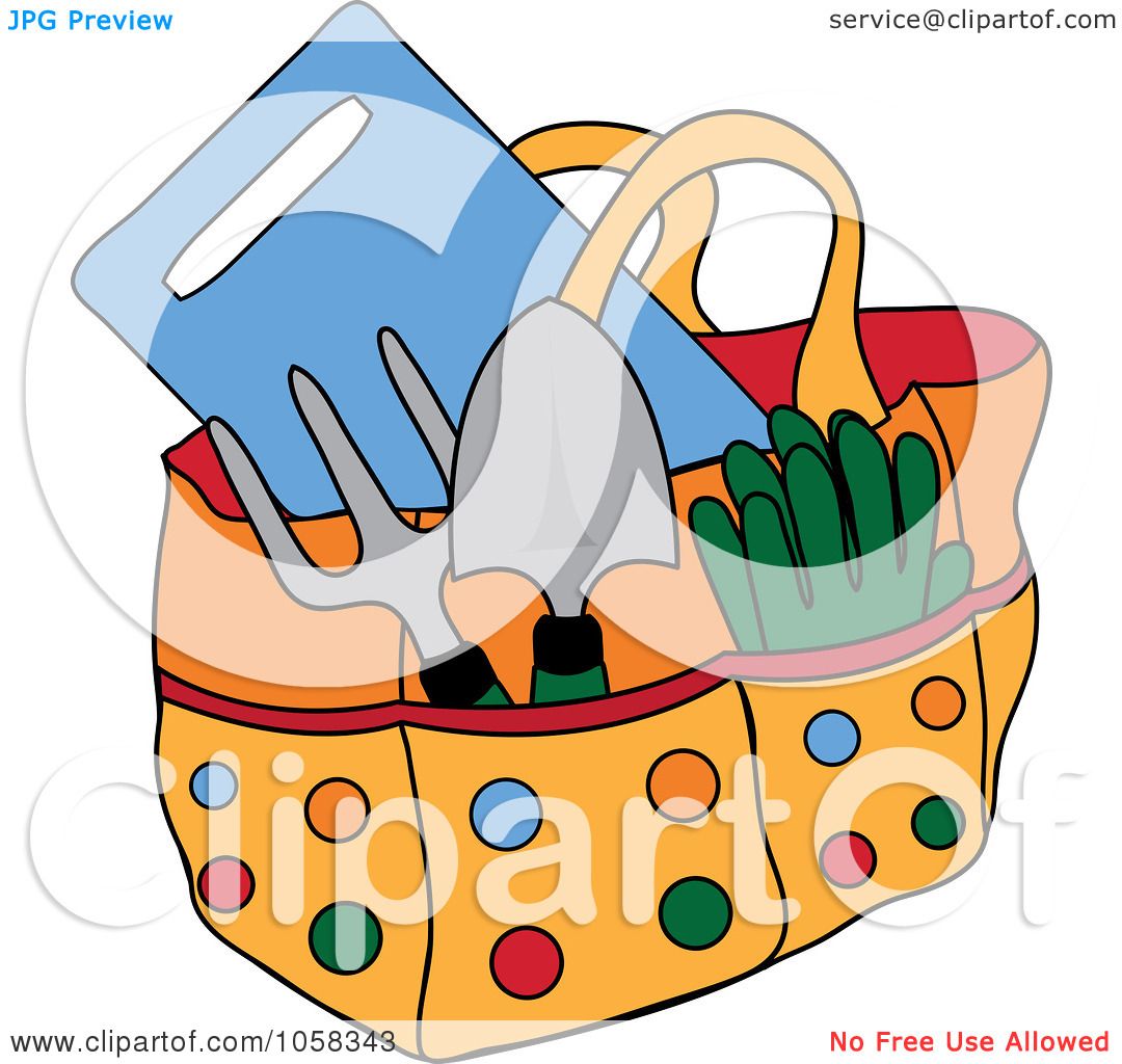 clipart pictures of gardening tools - photo #49