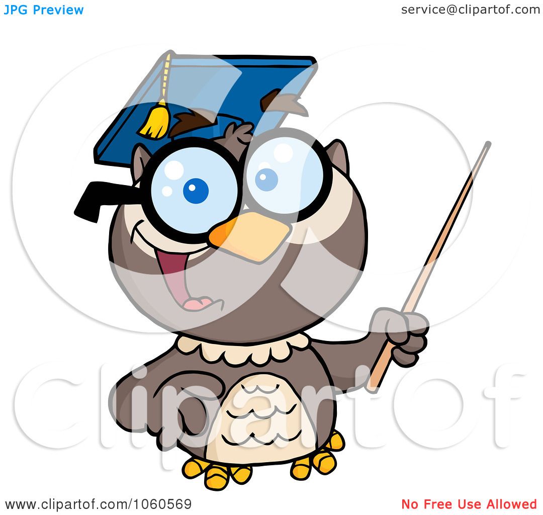 owl professor clipart - photo #42