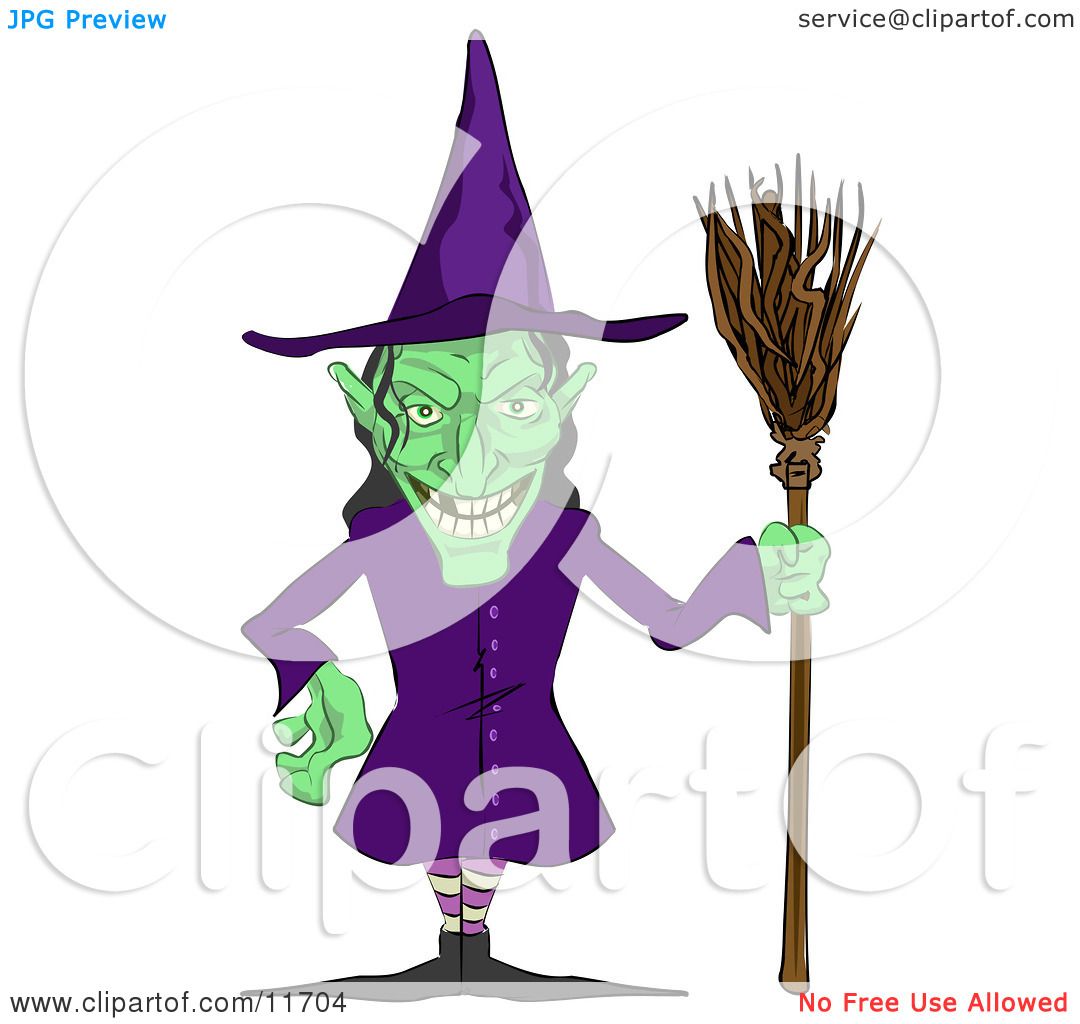 green witch clipart - photo #23