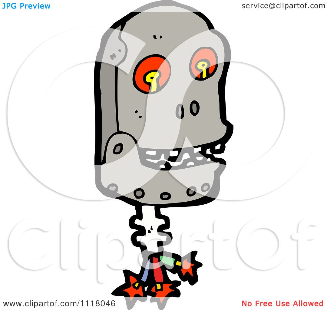 robot head clip art - photo #14