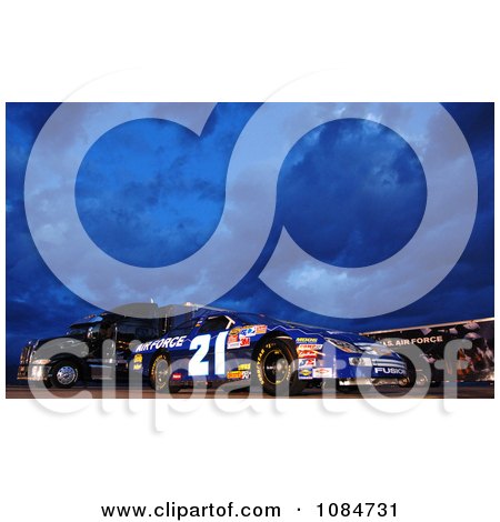 Nascar Auto Racing Free Clipart on Air Force Nascar Race Car   Free Stock Photography By Jvpd At