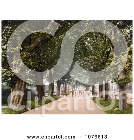 royalty free stock photos people. Royalty free photochrom clipart stock photo of people strolling through an 