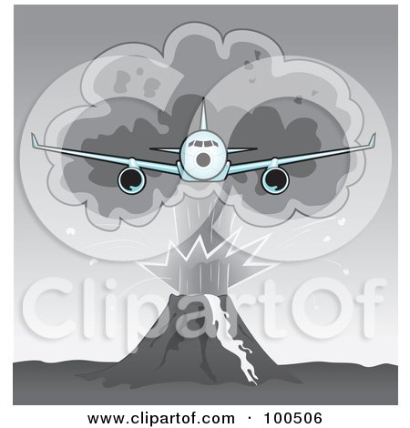 Small Aircraft on Free Rf Clipart Illustration Of A Mercial Airplane Flying Pictures
