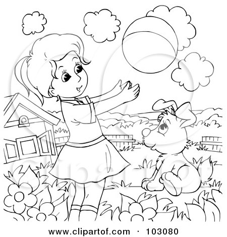  Coloring Sheets on Puppy Coloring Pages For Girls To Print