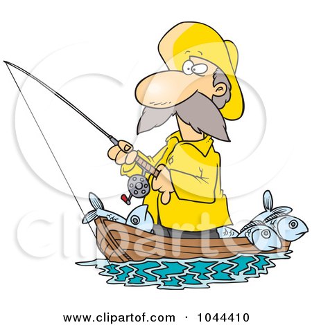fisherman clipart