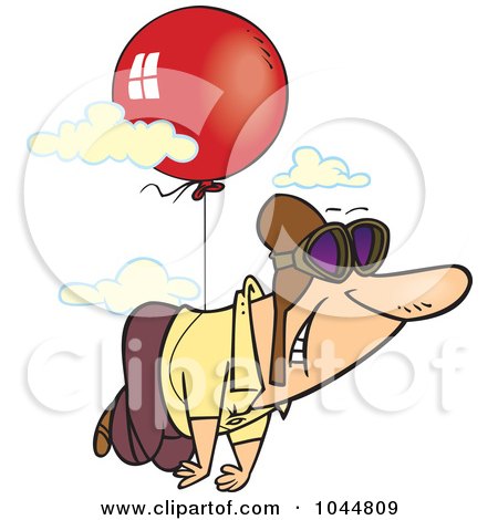 Cartoon Balloon Man