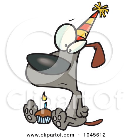 birthday cupcakes cartoon. a Cartoon Lonely Birthday