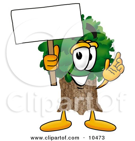 http://images.clipartof.com/small/10473-Clipart-Picture-Of-A-Tree-Mascot-Cartoon-Character-Holding-A-Blank-Sign.jpg