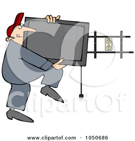 clip art tv. Royalty-free clipart picture