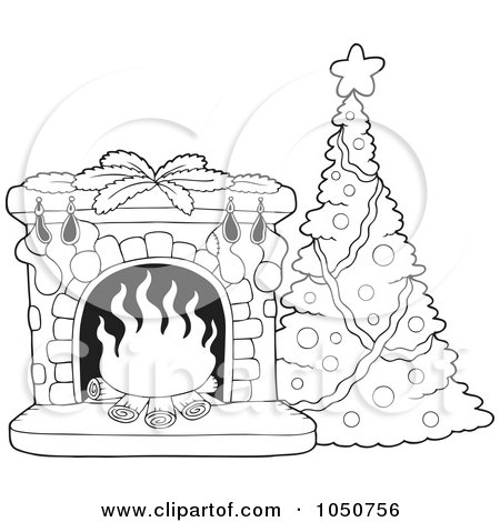 Christmas Stockings on Royalty Free  Rf  Christmas Fireplace Clipart  Illustrations  Vector