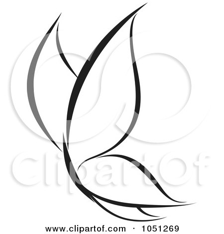 Logo Design History on Clip Art Illustration Of A Black And White Butterfly Logo   1 By Elena