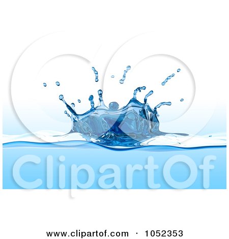 Splashing Water Clipart