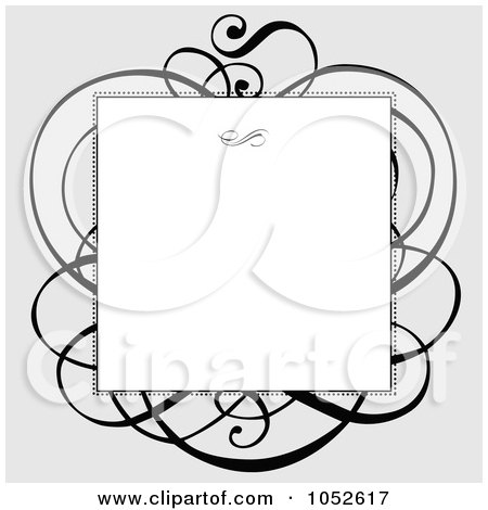 Illustration Vector Free on Royalty Free Vector Clip Art Illustration Of A Gray And Black Swirl
