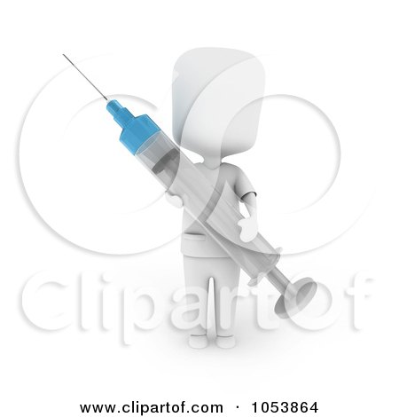 syringe clip art. Royalty-Free 3d Clip Art