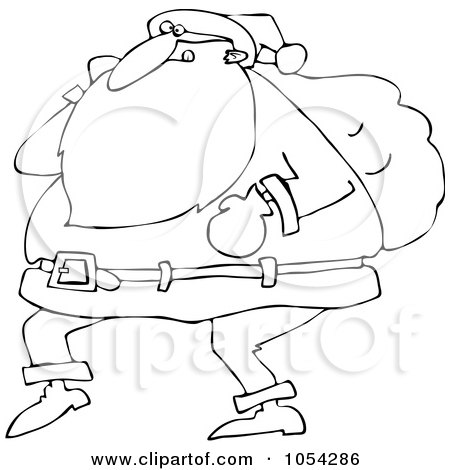 Royalty Free Stock Illustrations of Santa Claus by djart Page 4