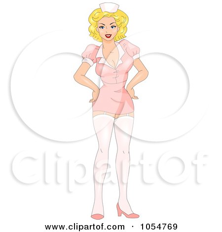 Sexy nurse clip art