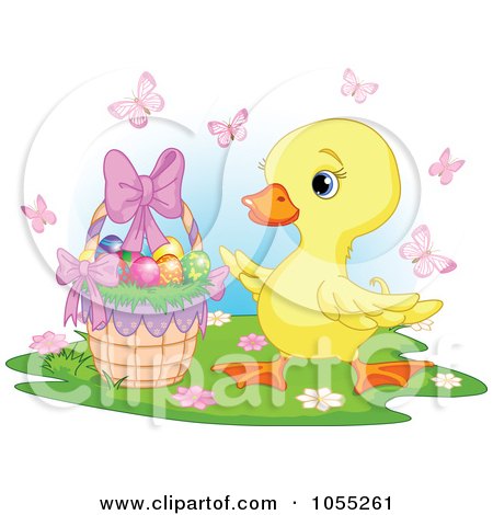 clip art easter chick. Royalty-Free Vector Clip Art