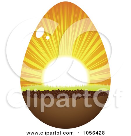 clip art sunrise. Royalty-Free Vector Clip Art