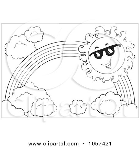 Printable Coloring Pages on Royalty Free Vector Clip Art Illustration Of A Coloring Page Outline