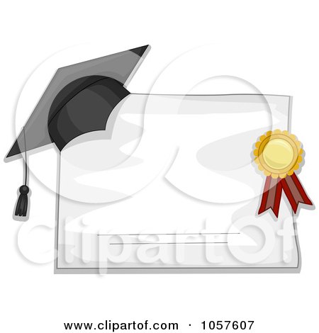 Free Vector Downloads  on Royalty Free Vector Clip Art Illustration Of A Graduation Cap And