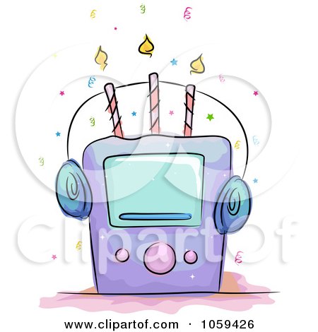  Birthday Cake on Royalty Free Mp3 Illustrations By Bnp Design Studio Page 1
