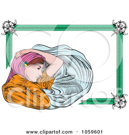  Nouveau Free Vector on Royalty Free Vector Clip Art Illustration Of An Art Deco Victorian