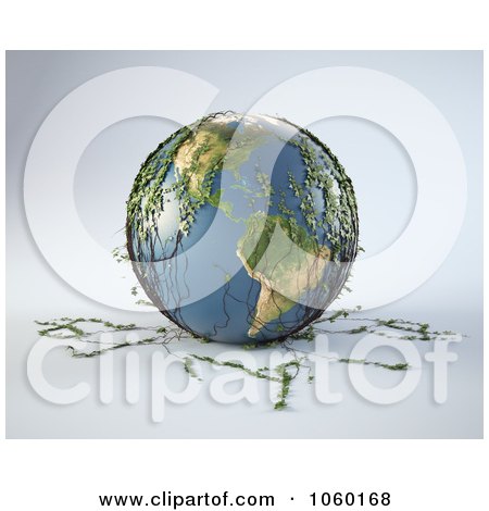 Clip Art Earth. Royalty-Free CGI Clip Art