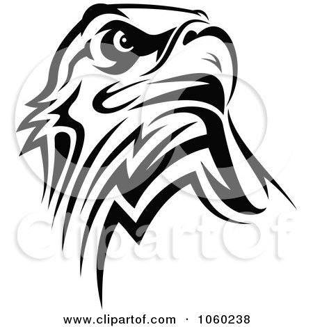 Logo Design Illustrator on Illustration Of A Black And White Eagle Logo By Seamartini Graphics