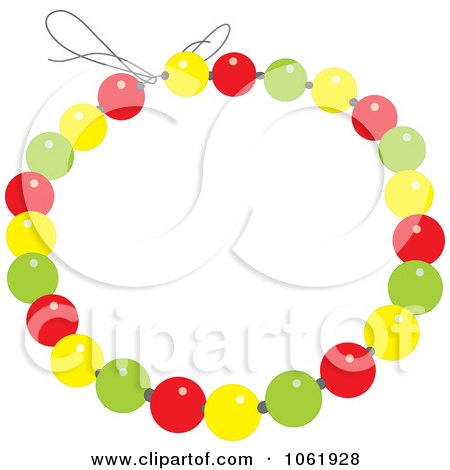 Free Vector on Clipart Beaded Bracelet   Royalty Free Vector Jewelry Illustration By