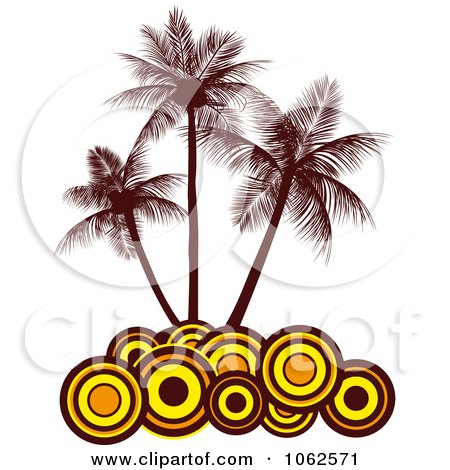 Free Palm Tree Vector on Palm Tree Island 6