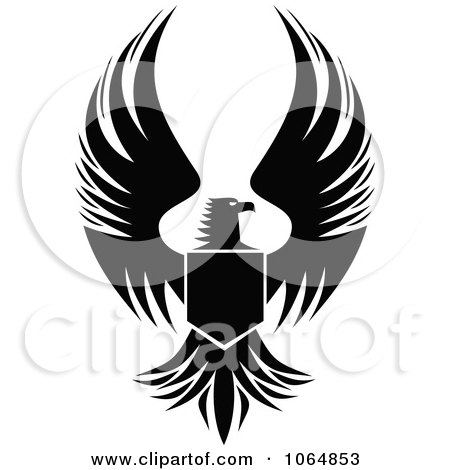 Free Royalty Free on Royalty Free  Rf  Eagle Shield Clipart  Illustrations  Vector Graphics