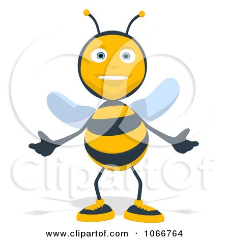 Cartoon Bees Clipart