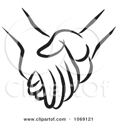 Free Downloadable Vector  on Of Holding Hands   Royalty Free Vector Illustration By Johnny Sajem