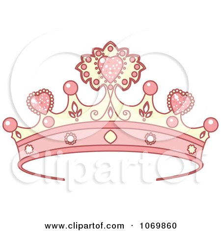 Pink Tiara Background