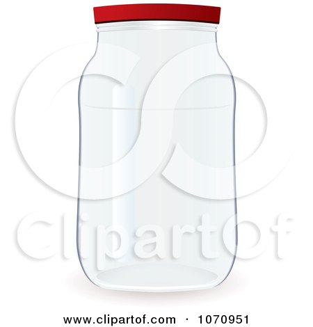 glass jar illustration