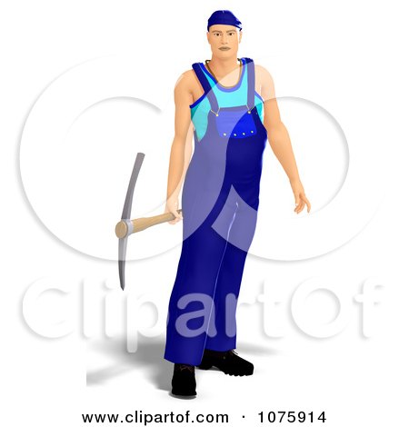 Royalty-Free (RF) Clipart of Overalls, Illustrations, Vector Graphics #2