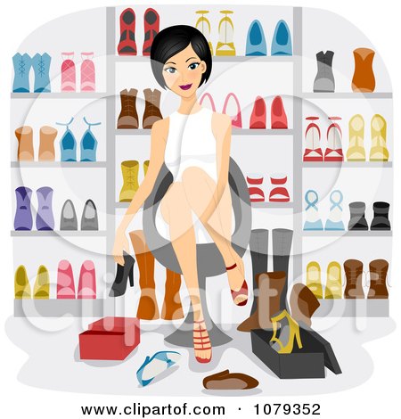 Royalty Free Vector Images on In A Store   Royalty Free Vector Illustration By Bnp Design Studio