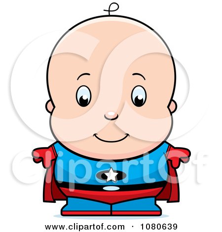 Royalty Free Vector on Clipart Cute Baby Boy Super Hero Royalty Free Vector Illustration Jpg