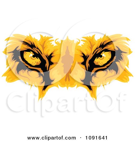 Free Vector   Illustrator on Lion Eyes   Royalty Free Vector Illustration By Chromaco  1091641