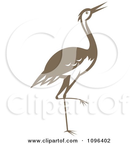 Free Bird Vector on Crane Or Heron Bird   Royalty Free Vector Illustration By Patrimonio