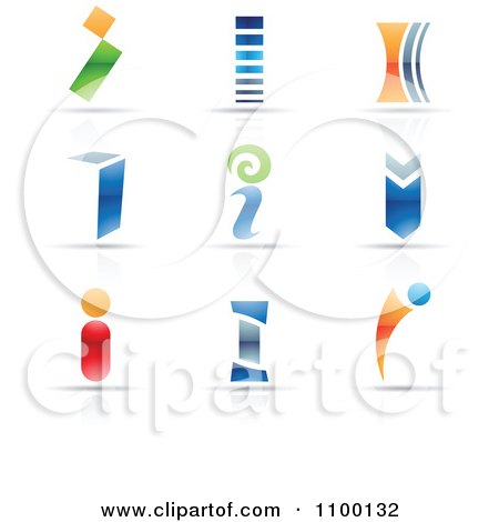 Free Royalty Free Vector Images on Royalty Free  Rf  Letter I Icon Clipart   Illustrations  1