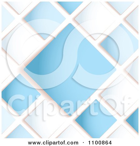Space Backgrounds on Clipart Blue And White Diamond Background With Copy Space   Royalty
