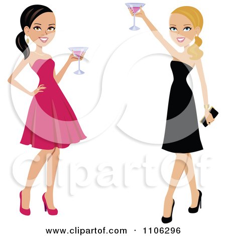 Ladies Lunch Clipart